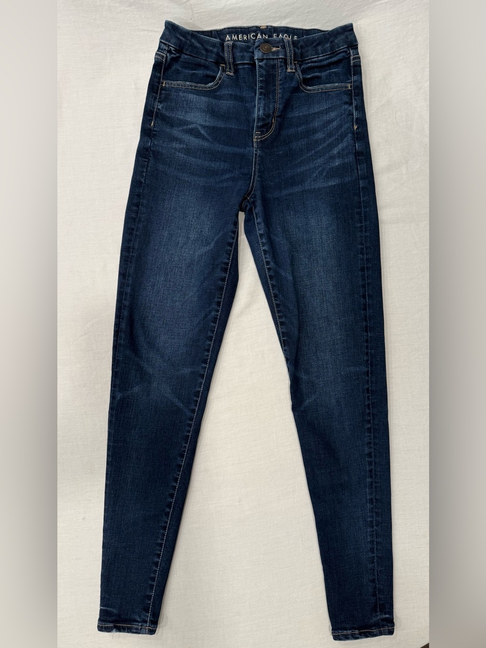 American Eagle Curvy High Rise Jegging Dark Wash 2R